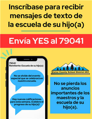 text yes